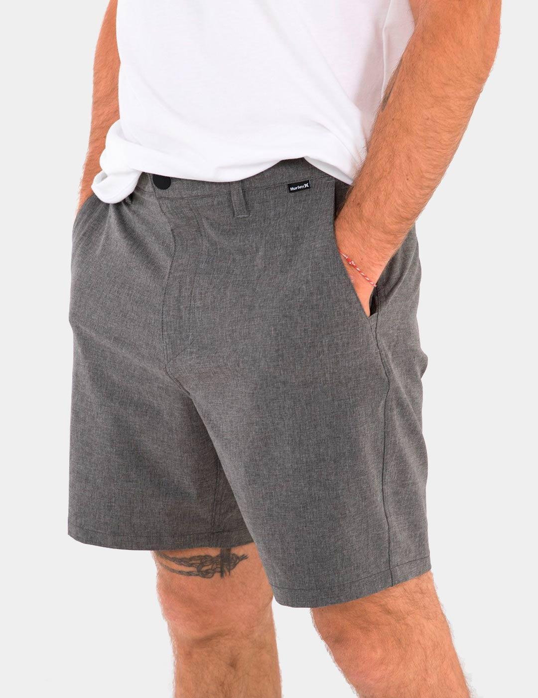 Pantaloncino uomo hurley bermuda uomo phantom 18" - grigio 5/5