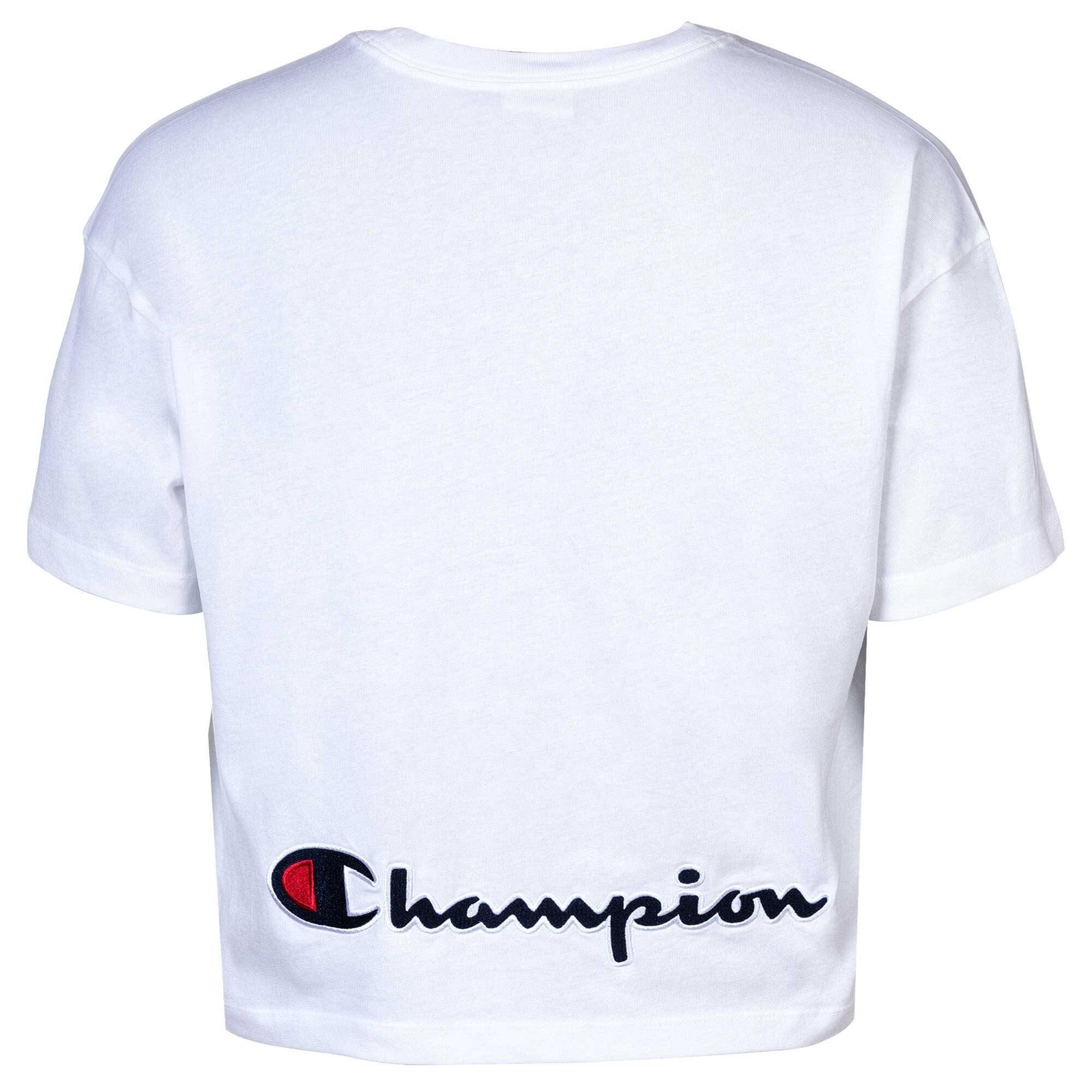 T-Shirt Damen 1er Pack Locker sitzend-CML Champion Logo 2/4