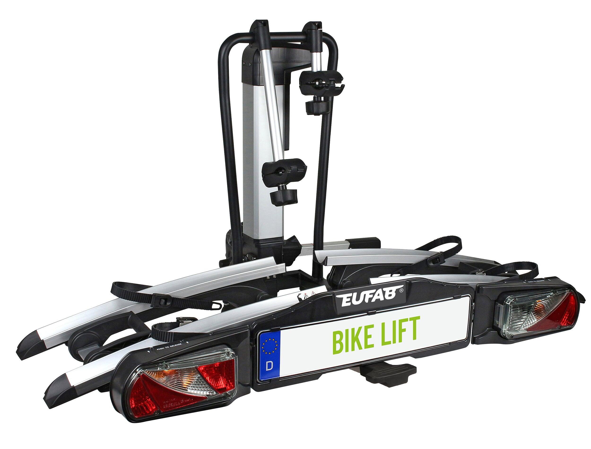 EUFAB 2-FIETSENREK MET ELEKTRISCHE FIETSLIFT EUFAB