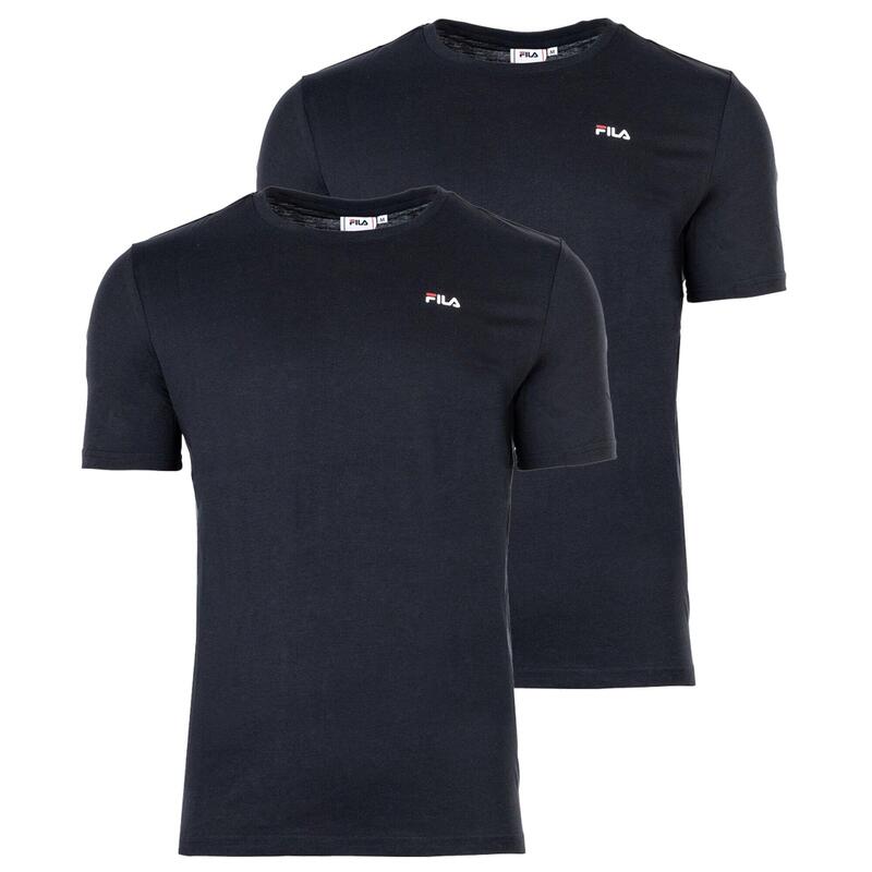 Heren Fila Brod Sport T-shirt 2-pack