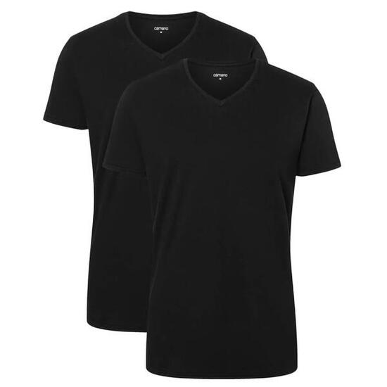 T-Shirt Herren 2er Pack Figurbetont-Men Comfort BCI Cotton V-Neck T-Shirt 2P