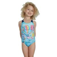 Speedo Maillot de bain Digital Allover pour fille junior - Violet/Bleu