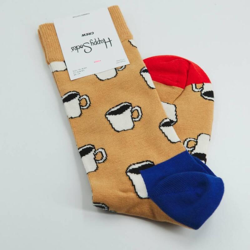 Calcetines Hombre Happy Socks My Cup Of Tea Marron