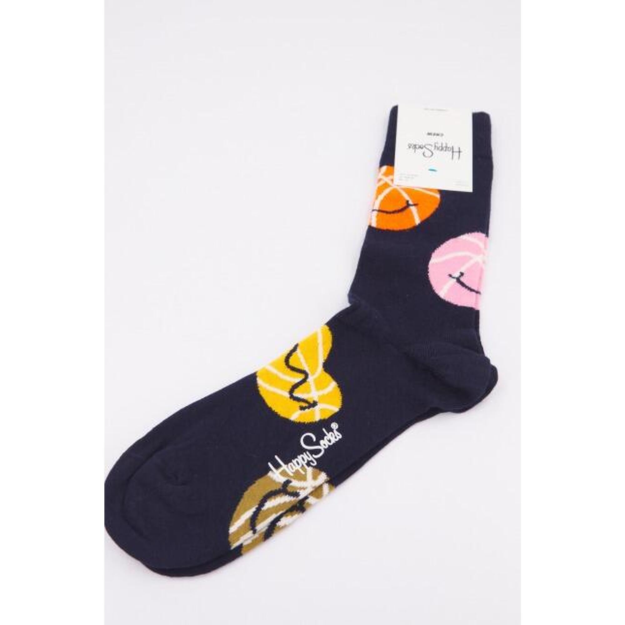 Calcetines Hombre Happy Socks Bal01 6500 Negro