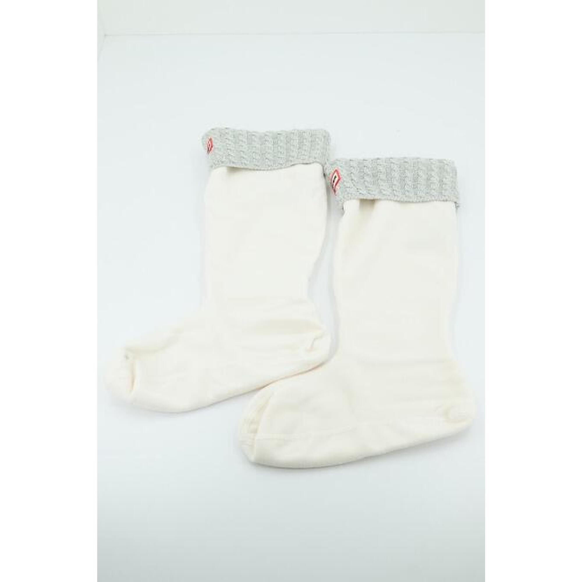 Calcetines Mujer Hunter Tall Mini Cable Gris