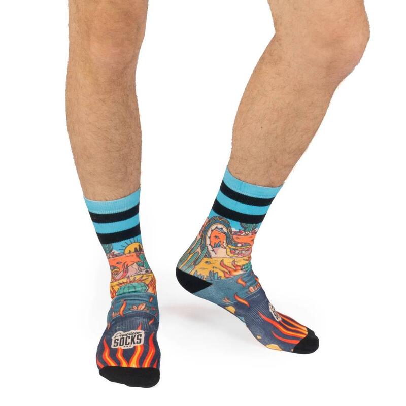 Calcetines Hombre American Socks Rattlesnake Multicolor