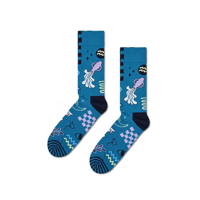 Calcetines Hombre Happy Socks Aquarius Sock Azul