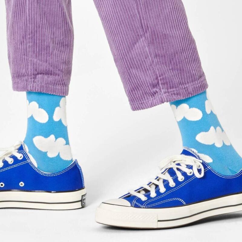 Calcetines Hombre Happy Socks Clo01 6700 Azul