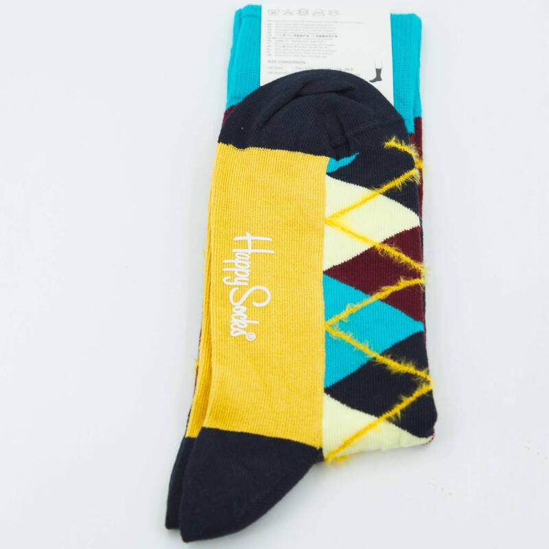 Calcetines Hombre Happy Socks Argyle Sock Multicolor