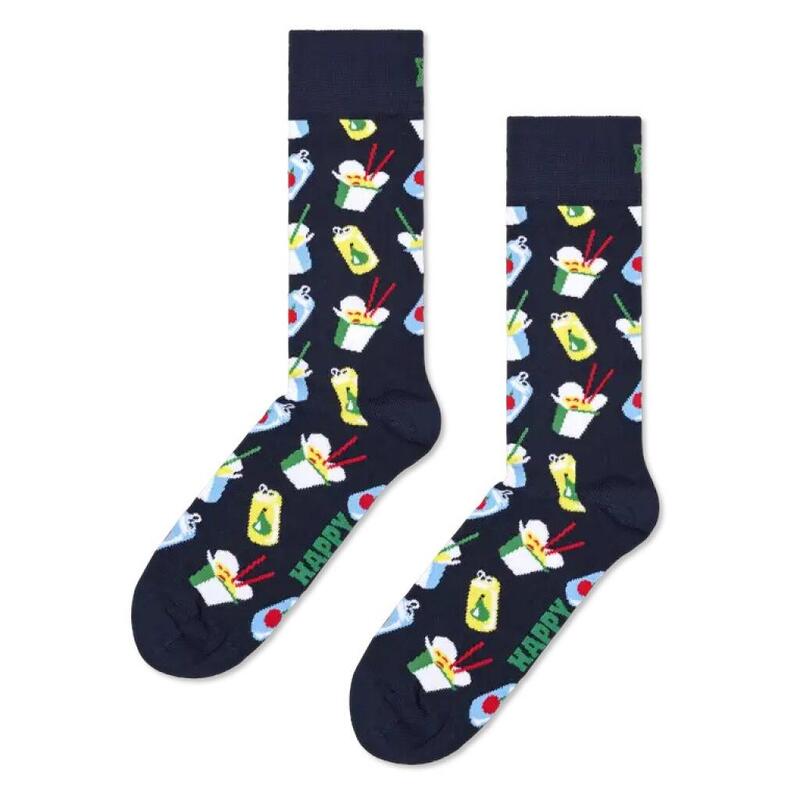 Calcetines Hombre Happy Socks Take Away Azul