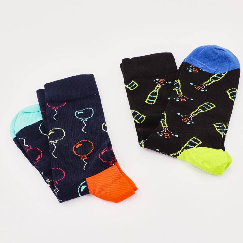 Calcetines Hombre Happy Socks Pack You Did It Socks Multicolor