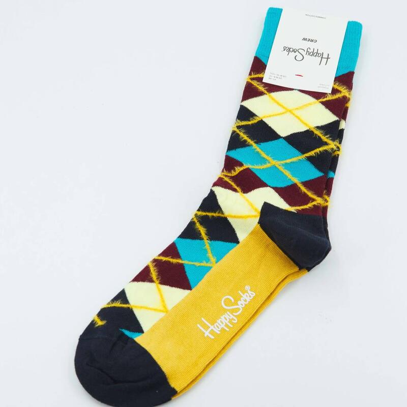 Calcetines Hombre Happy Socks Argyle Sock Multicolor