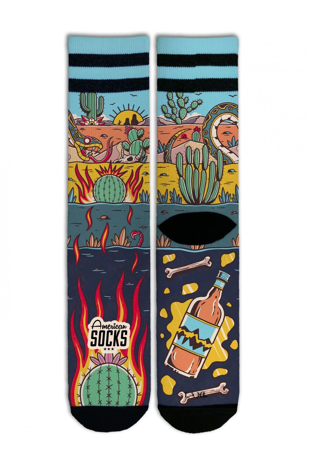 Sokken Rattlesnake - Mid High - American Socks 5/6