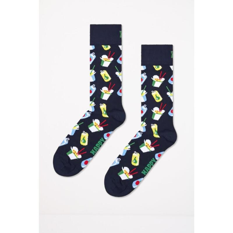 Calcetines Hombre Happy Socks Take Away Azul