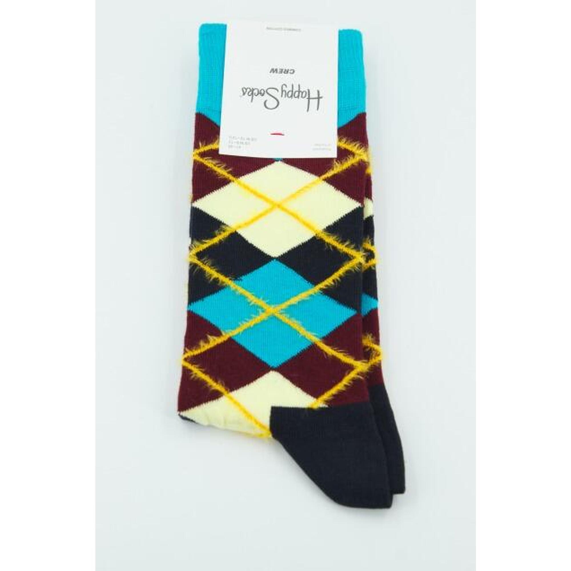 Calcetines Hombre Happy Socks Argyle Sock Multicolor