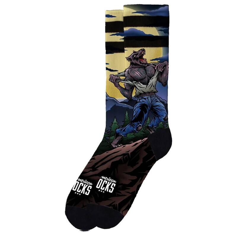 Calcetines Hombre American Socks Werewolf Multicolor