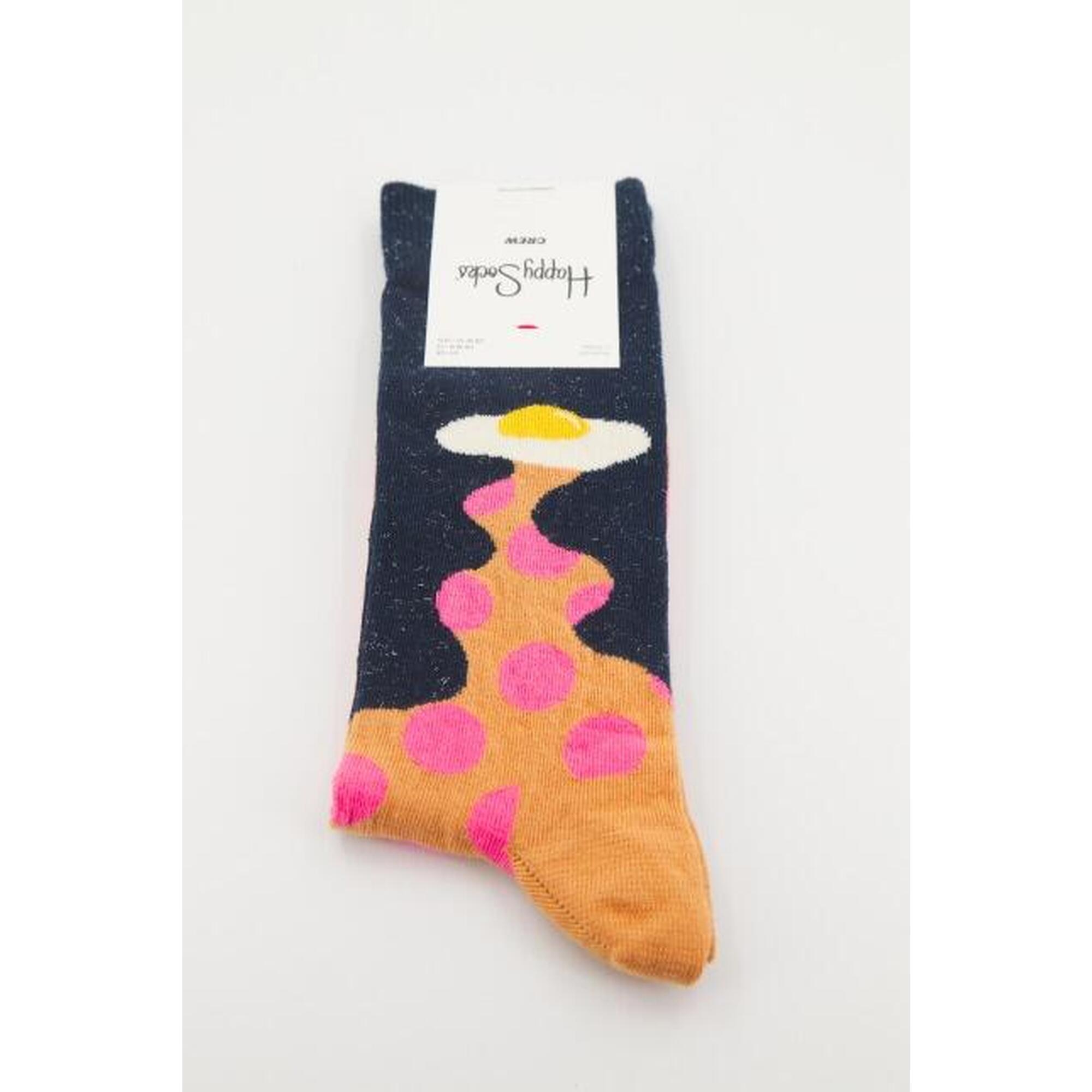 Calcetines Hombre Happy Socks Egg Invader Multicolor