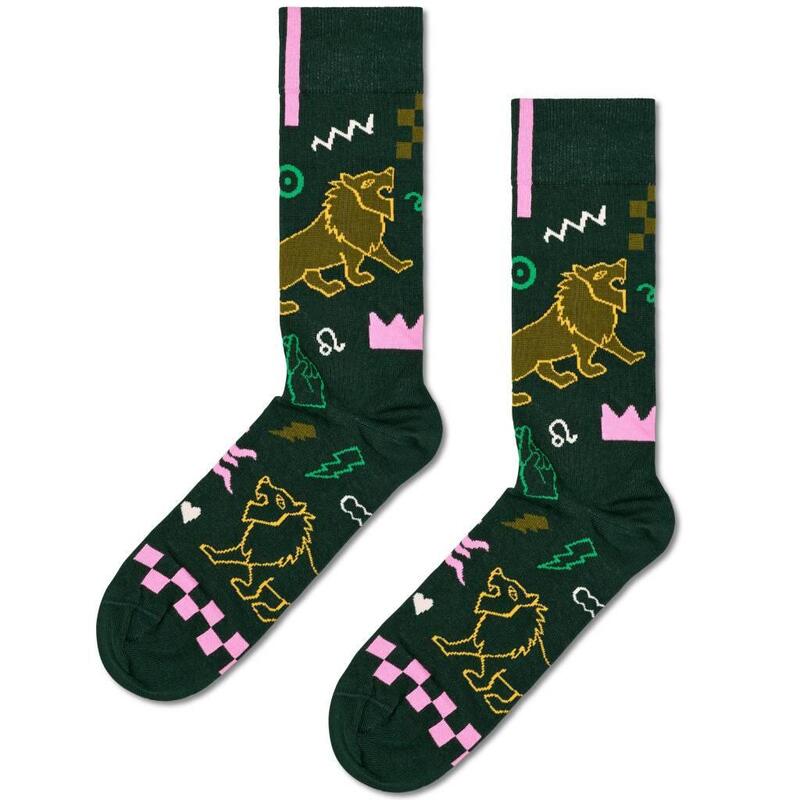 Calcetines Hombre Happy Socks Leo Sock Verde