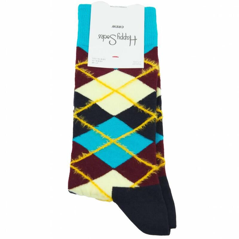 Calcetines Hombre Happy Socks Argyle Sock Multicolor