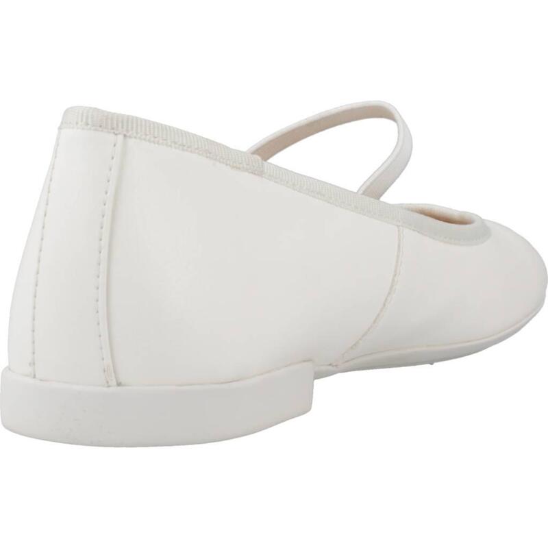 Zapatos Niña Geox Jr Plie Blanco