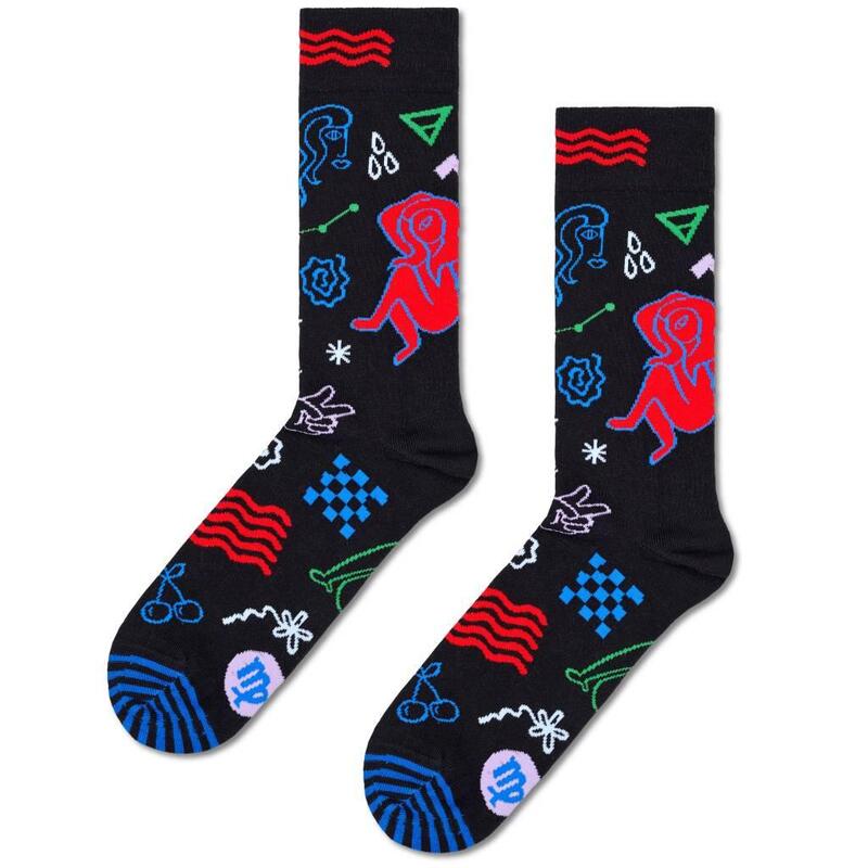 Calcetines Hombre Happy Socks Virgo Sock Azul