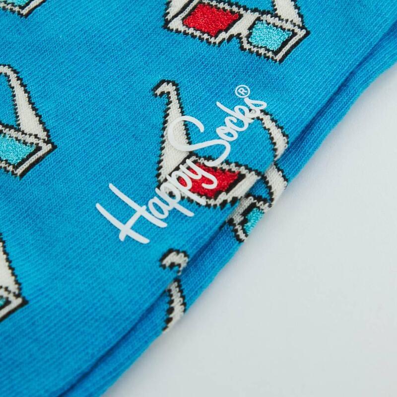 Calcetines Hombre Happy Socks Glasses Azul