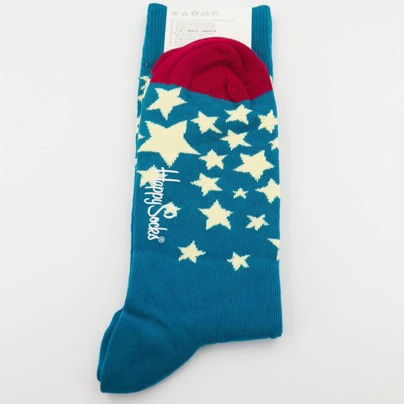 Calcetines Hombre Happy Socks Stars Azul