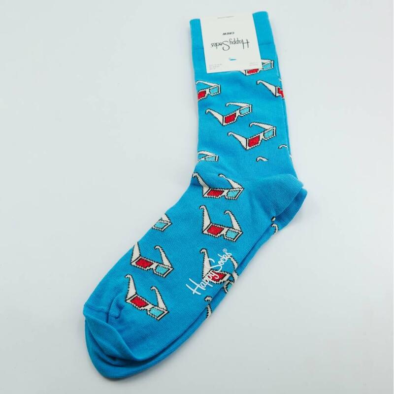 Calcetines Hombre Happy Socks Glasses Azul