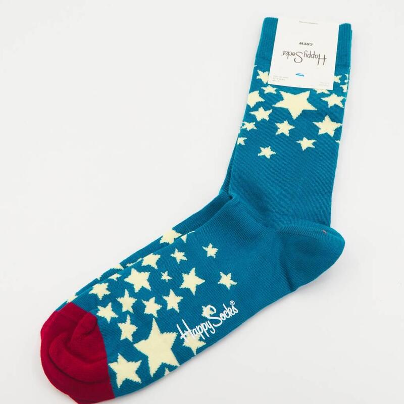 Calcetines Hombre Happy Socks Stars Azul