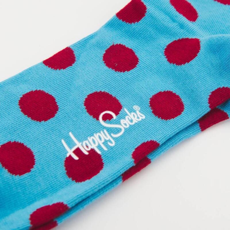 Calcetines Hombre Happy Socks Big Dot Azul