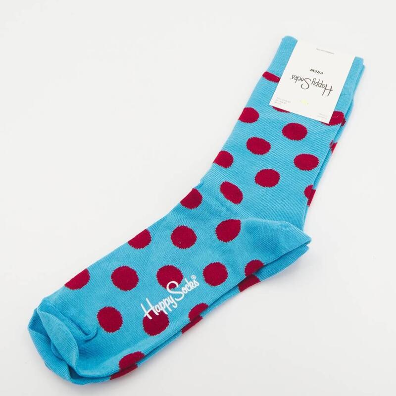 Calcetines Hombre Happy Socks Big Dot Azul