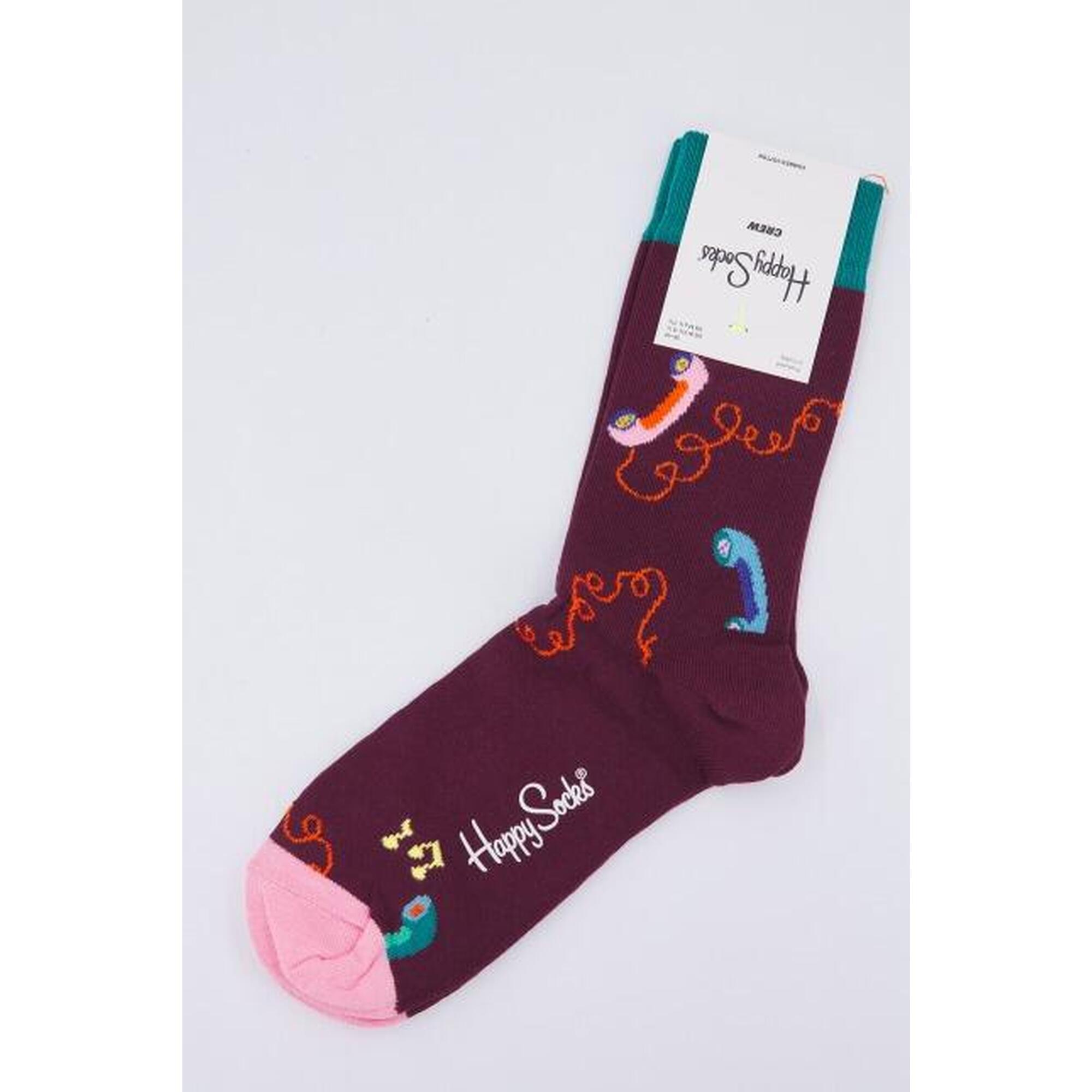 Calcetines Hombre Happy Socks Sit01 4500 Burdeos