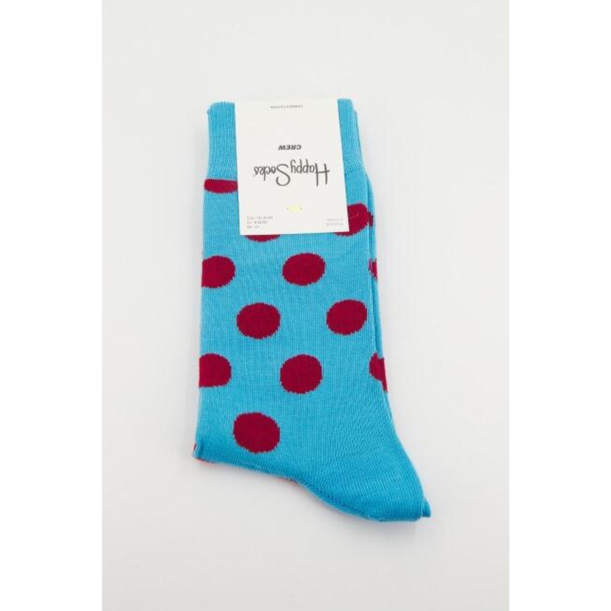 Calcetines Hombre Happy Socks Big Dot Azul