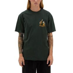 Camisetas Hombre Vans 66 Below Ss Verde