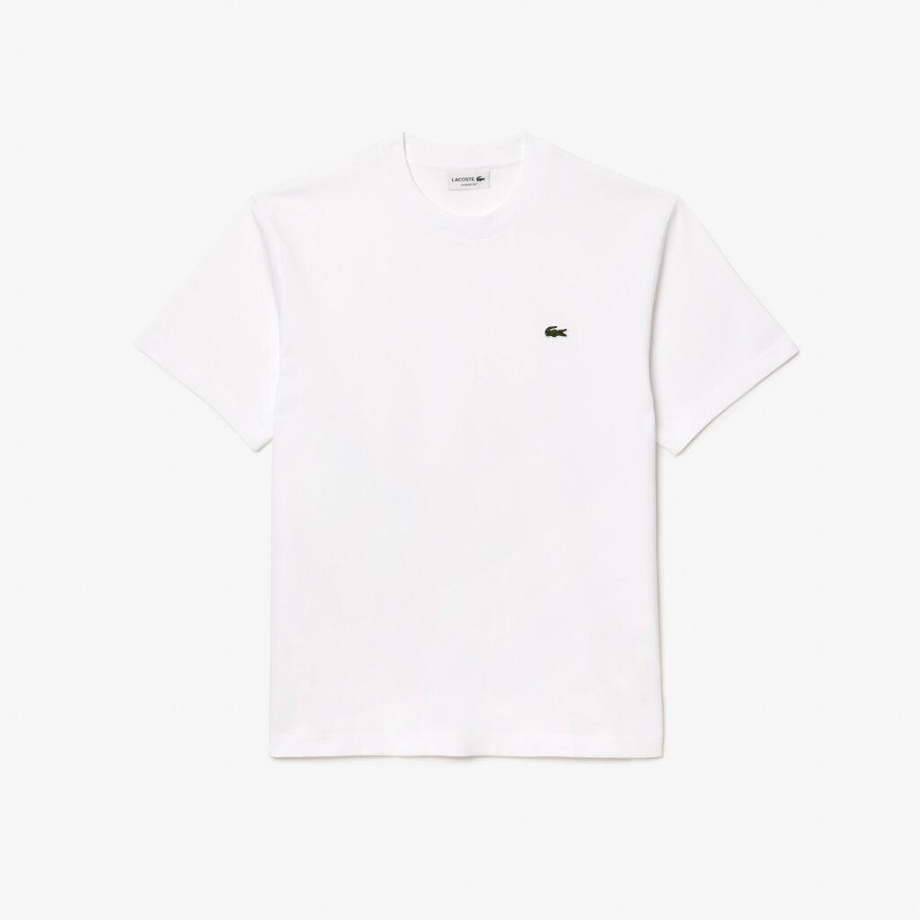 T-shirt Lacoste Modèle 155895 Couleur Blanc 2/5