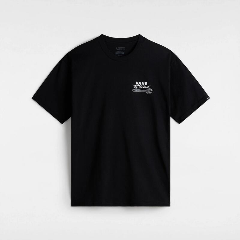 Camisetas Hombre Vans Wrenched Ss Negro