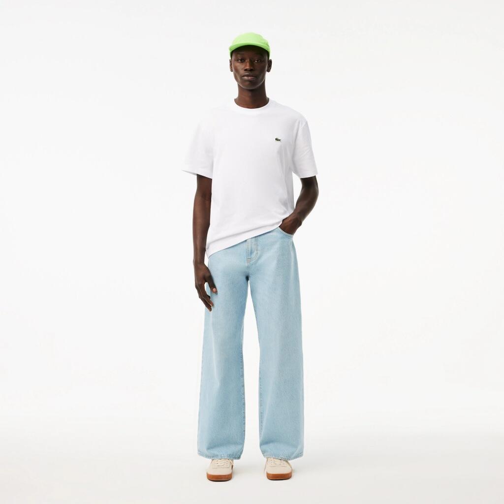 T-shirt Lacoste Modèle 155895 Couleur Blanc 5/5