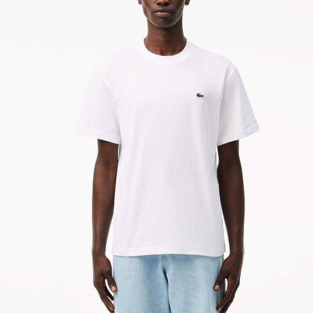 LACOSTE Trička Lacoste Model 155895 Barva Bílý