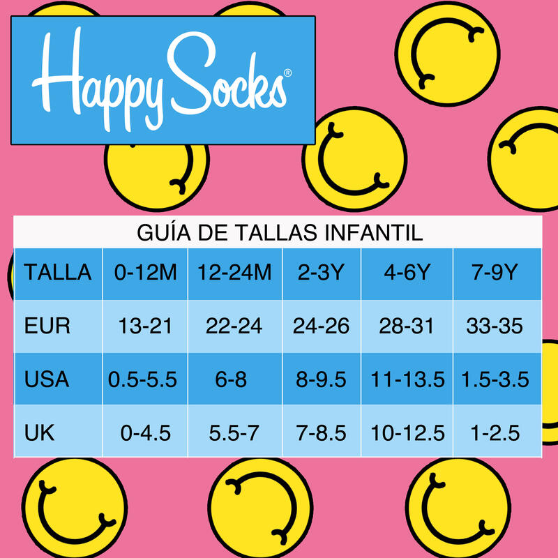 Botas Niño Happy Socks Kdny01 6501 Azul