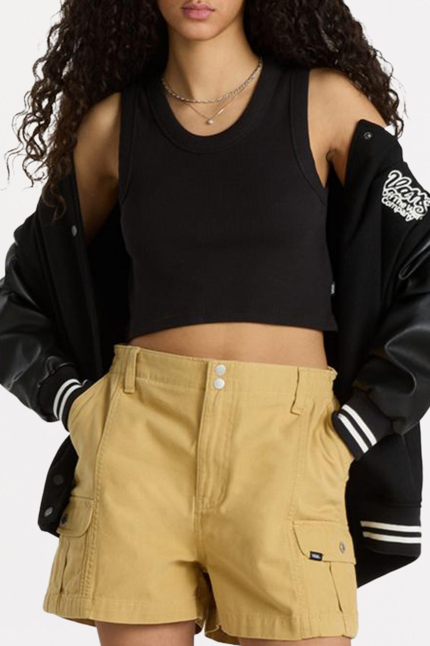 T-shirt Vans Modèle Drew Rib Tank Couleur Noir 5/5