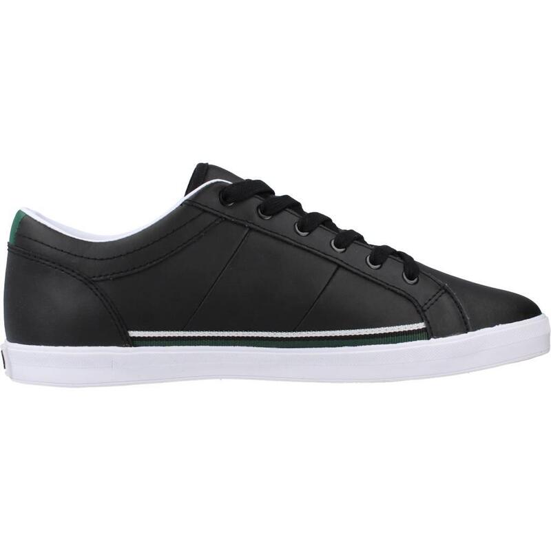 Informales Hombre Fred Perry Baseline Tipped Negro