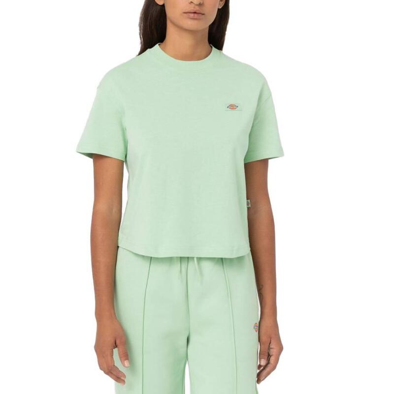 Camisetas Mujer Dickies Oakport Boxy Tee Ss W Verde