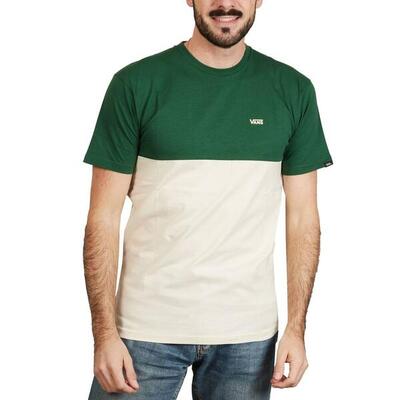 T-shirt vans model colorblock tee kleur groen