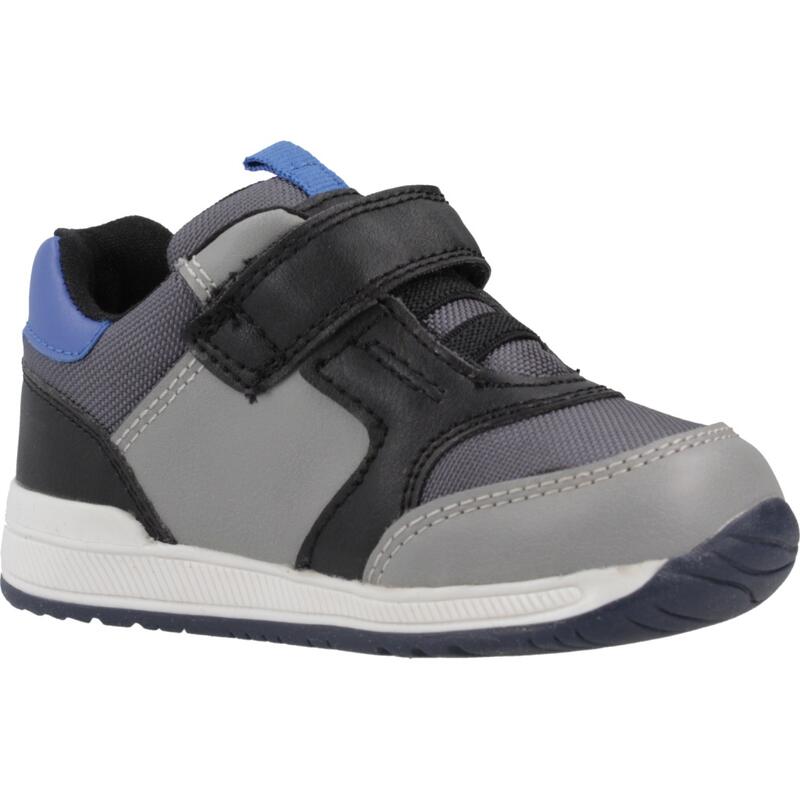 Zapatos Niño Geox B Rishon Boy Gris