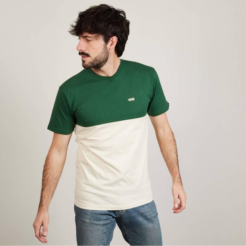 Camiseta Vans Modelo Colorblock Tee Cor Verde 3/5