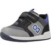 Zapatos Niño Geox B Rishon Boy Gris