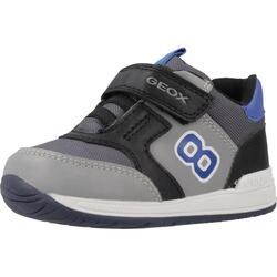 Zapatos Niño Geox B Rishon Boy Gris