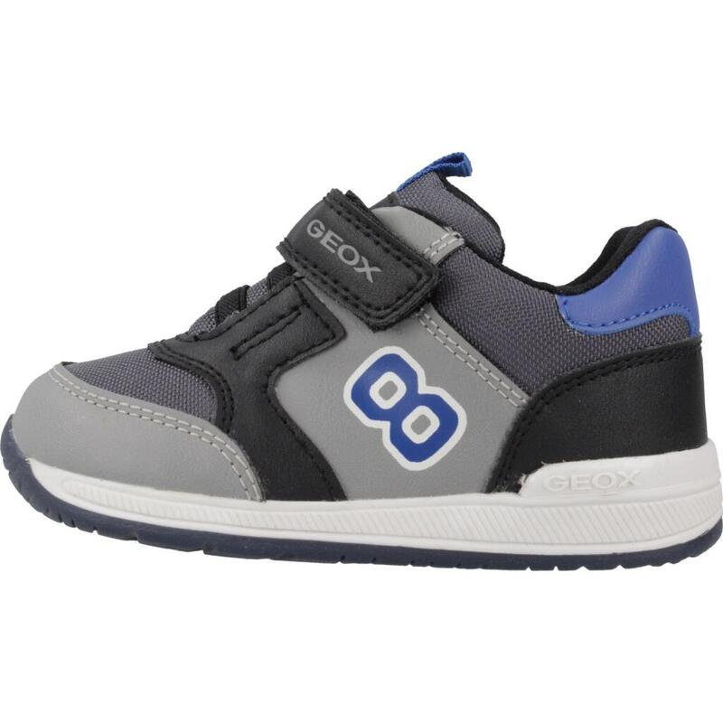 Zapatos Niño Geox B Rishon Boy Gris