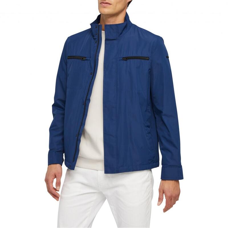 Chaquetas Hombre Geox M Jharrod Short Jkt Azul