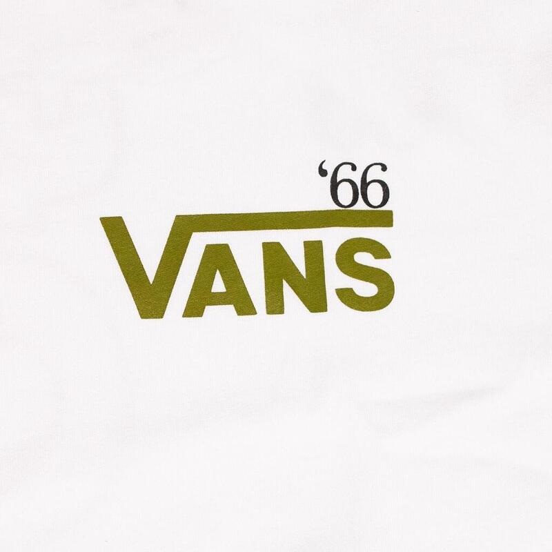 Camisetas Hombre Vans Posted Ss Blanco